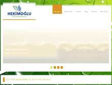 Tablet Screenshot of hekimogludamlasulama.com